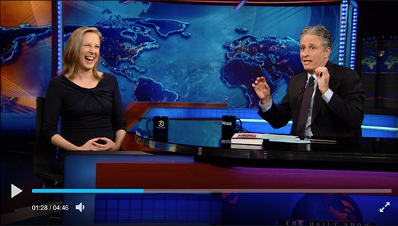 Mary on The Daily Show - Gulp Extended Interview